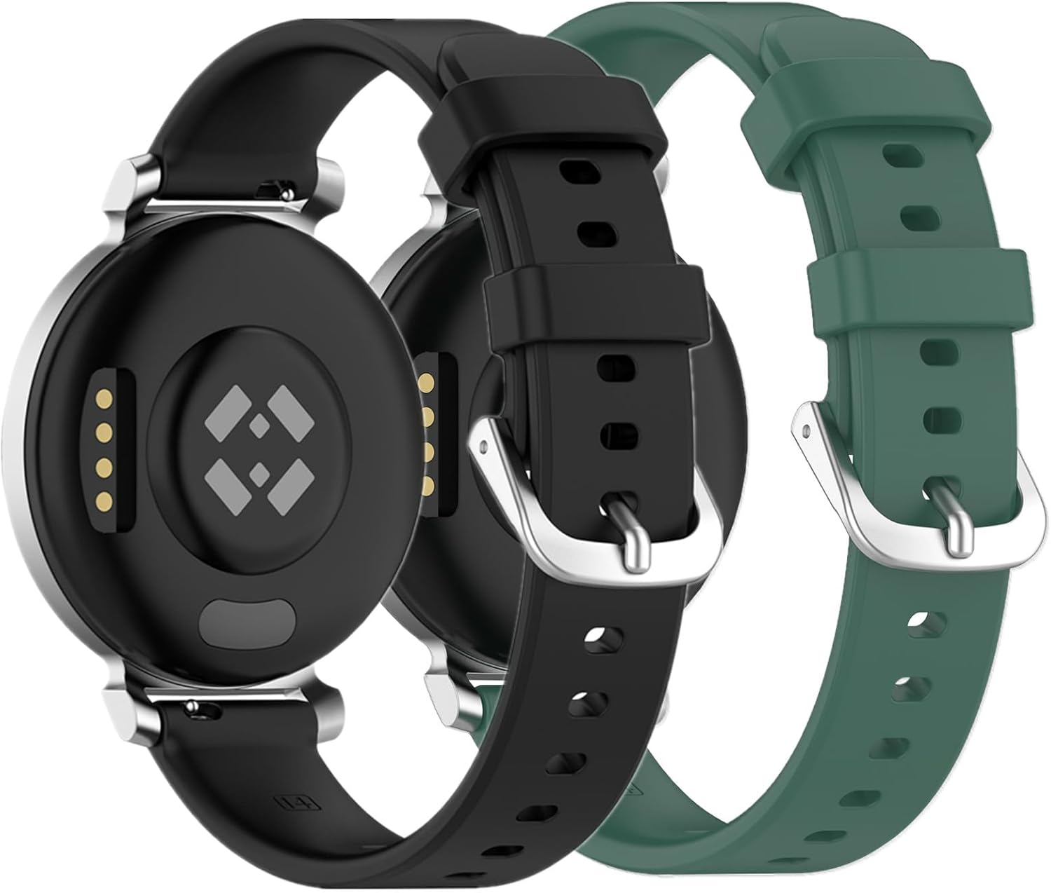 Muovrto Replacement Band for Garmin Lily 2,Soft Silicone Sport Band Watch Strap