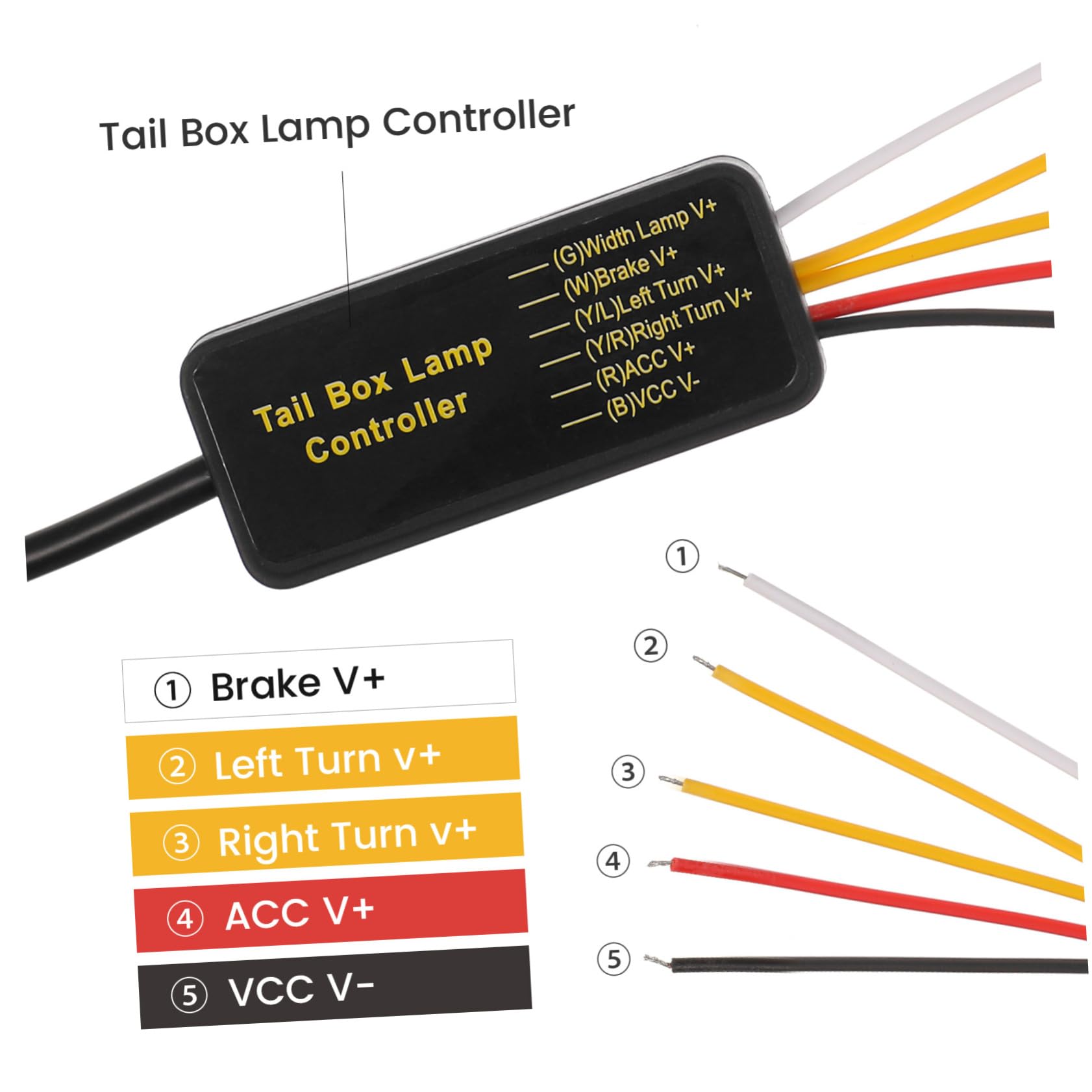 Tira Led De Señalización Para Coche Alta Intensidad Luz De Emergencia Barra De Luz Led