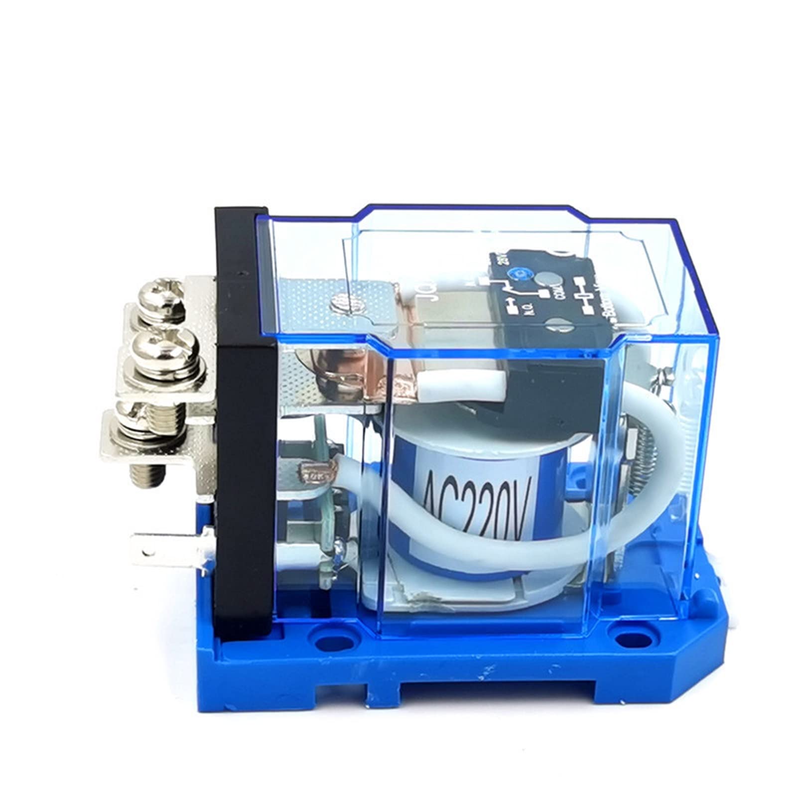 Relé de alta potencia JQX-58F con capacidad de 60A para soportar altas cargas de energía