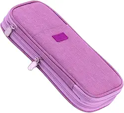 Estojo Escolar Organizador Masculino Feminino Grande Capacidade Estojo Lapis Material Escolar (Rosa)