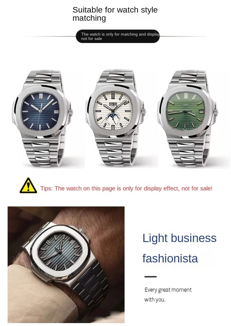 Amazon.co.jp: 316L ステンレススチール ウォッチバンド パテック