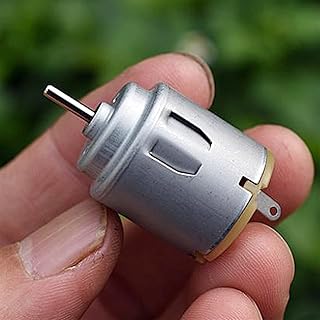 GRASAKY Model Geared RE-140RA-12240 Toy Electric Motor, DC 1.5V 3.7V 17000RPM, Micro 140 DC Round Motor, High Speed Large Torque Motor for DIY Accessories Rotating Torque