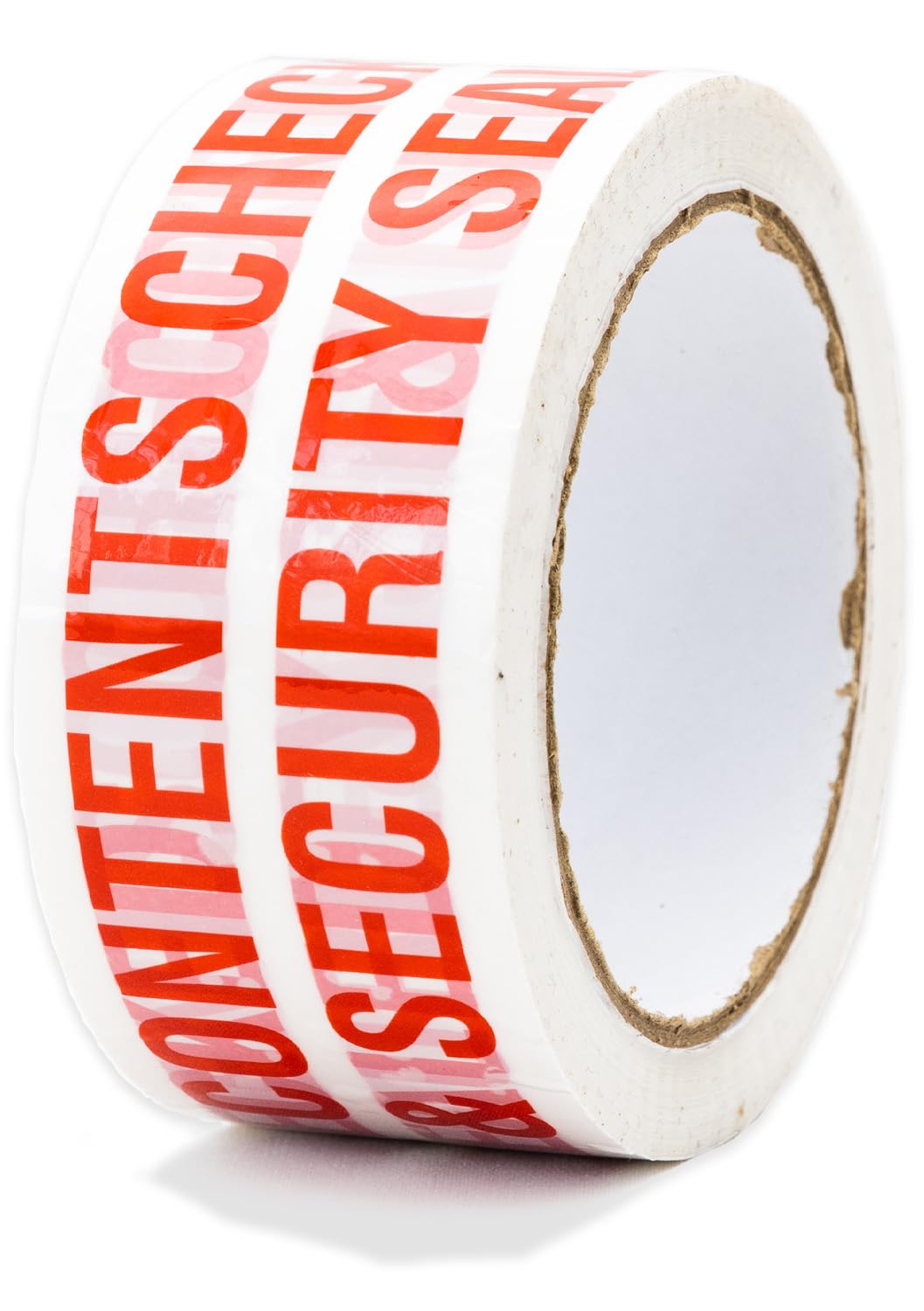 Low Noise 48MM x 66M Fragile, Handle with Care, Caution, Contents Checked Packaging Tape for Parcels and Boxes (CONTENTS CHECKED, 18 Tapes)