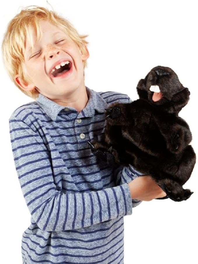 Folkmanis Beaver Hand Puppet 