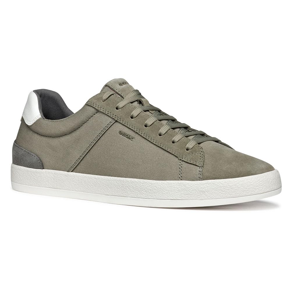 Geox Men's U SERIFOS B Sneaker, Sage, 8 UK