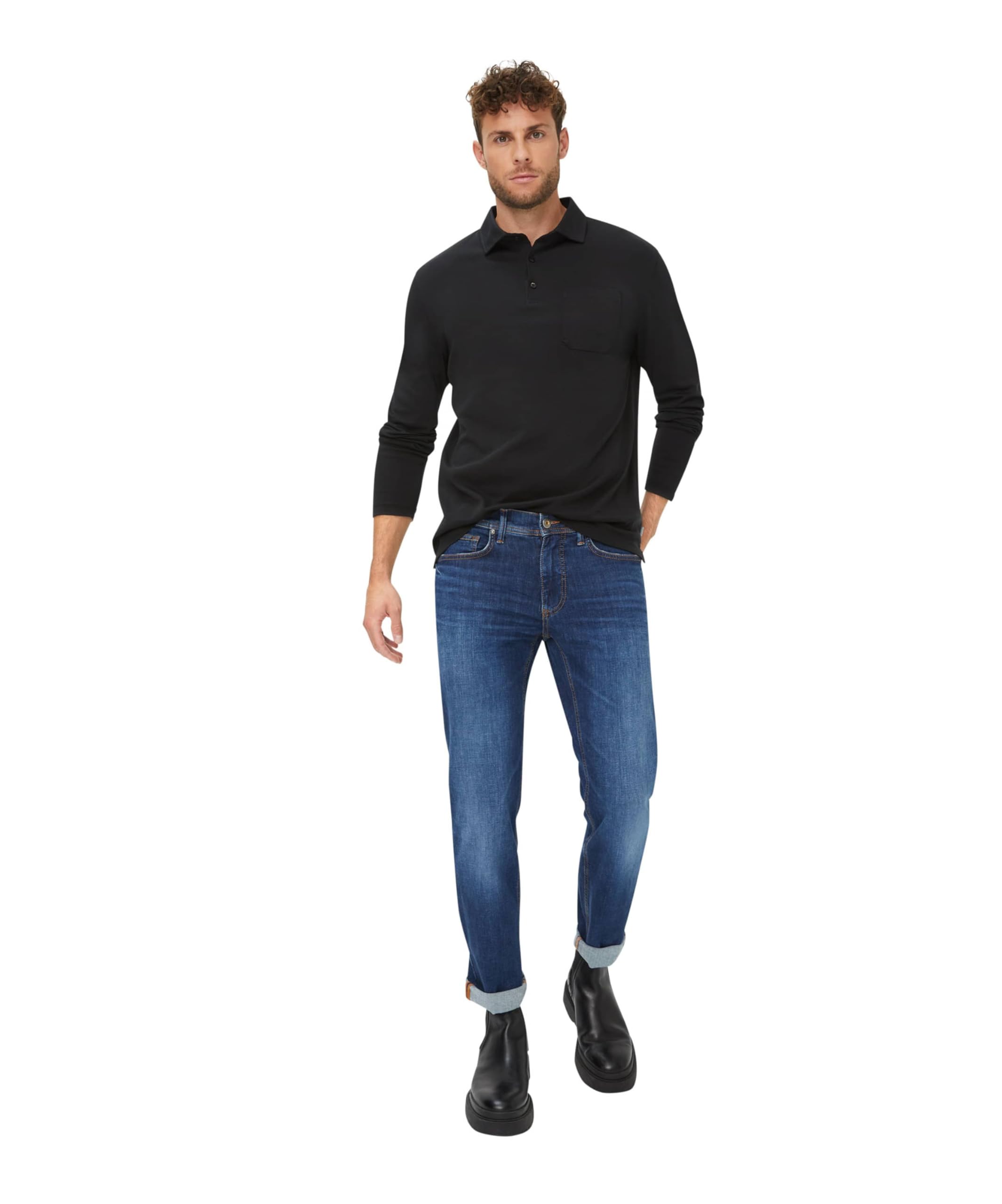 Brax Herren Style Pirlo Cotton Poloshirt aus Hochwertiger Jersey-qualität Polo-Pullover