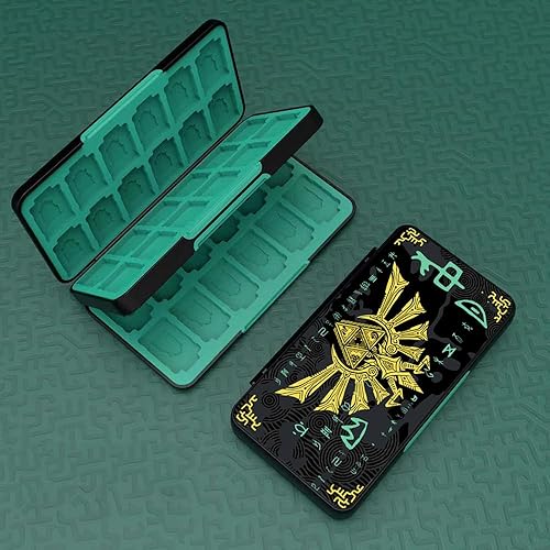 Miniatura 6 de PERFECTSIGHT 48 Switch Game Card Case for Nintendo Switch OLED Switch Lite, Cute 48 Game Holder Cartridge Case for Game Cards and SD Cards, Kawaii