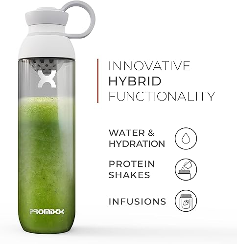 Miniatura 2 de Promixx FORM - Botella de agua grande de alta calidad para infusiones de batidos e hidratación, durabilidad de por vida, botella de agua deportiva a
