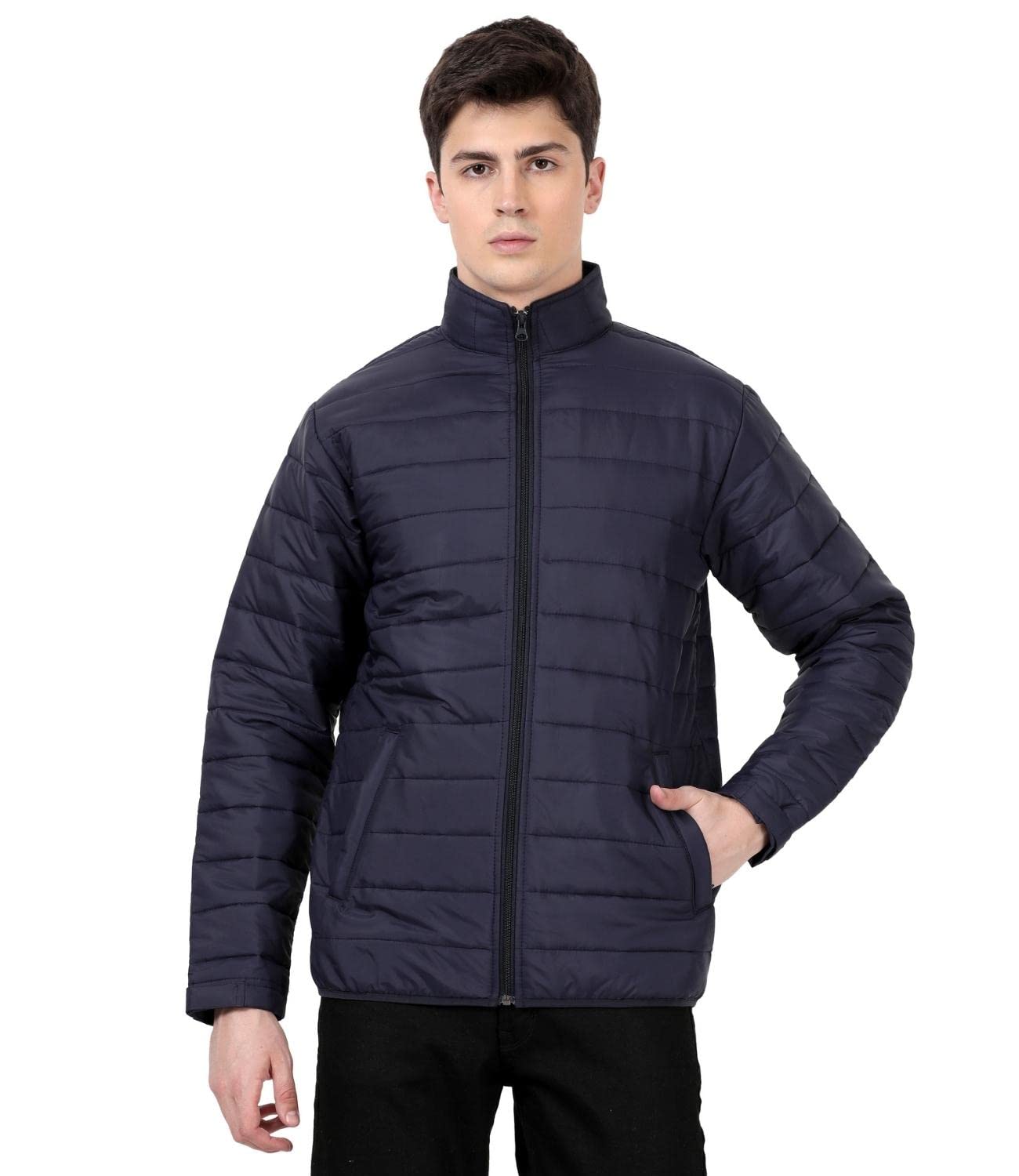 Scott International Men’s Nylon & Net Nylon Standard Length Thermowrap Jacket