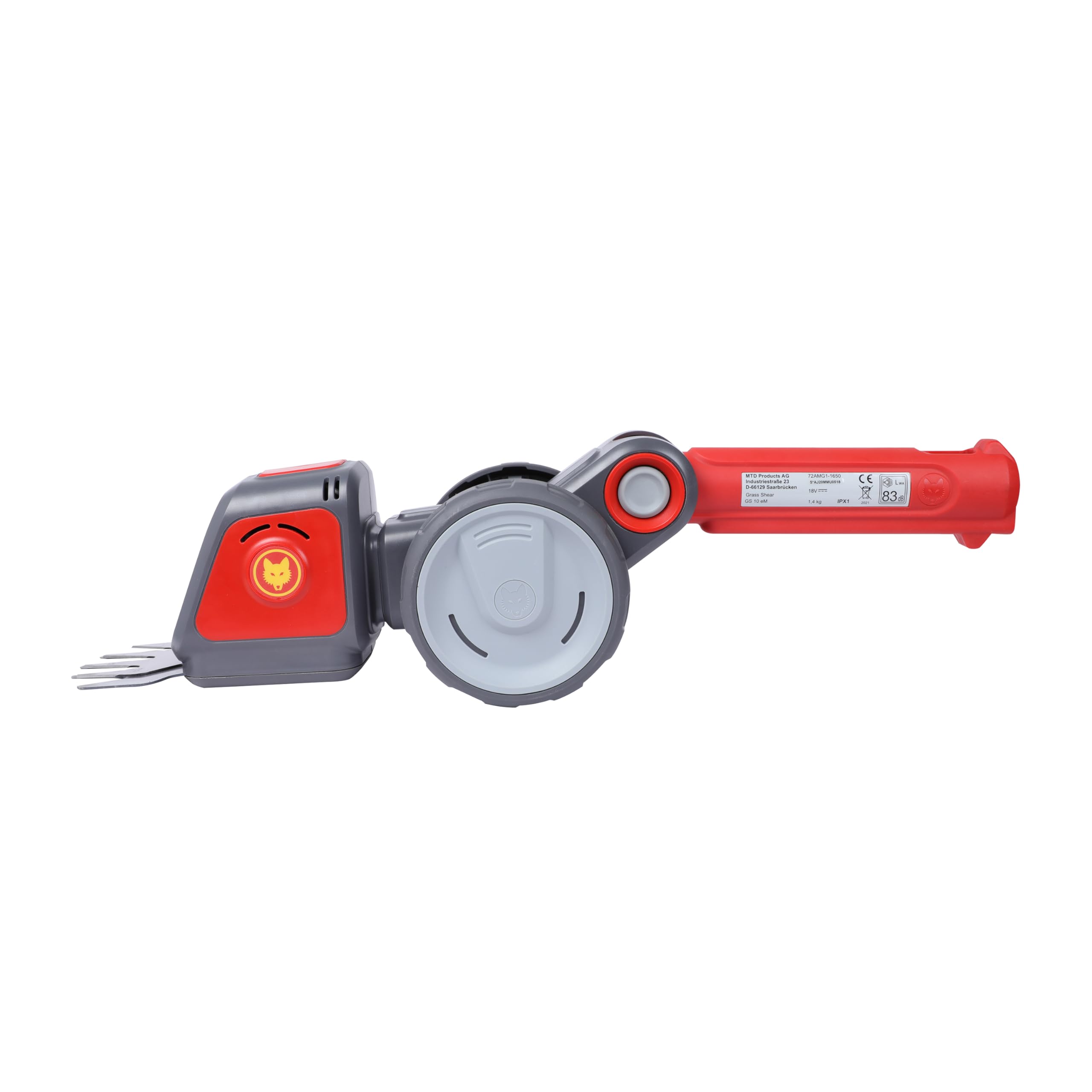 WOLF Garten WOLF Garten WOLF-Garten | e-Multi-Star™ Grasschere GS 10 eM; Mit drehbarem Messer für eine präzise Kantenbearbeitung und für unebenes Gelände geeignet; 72AMG1-1650