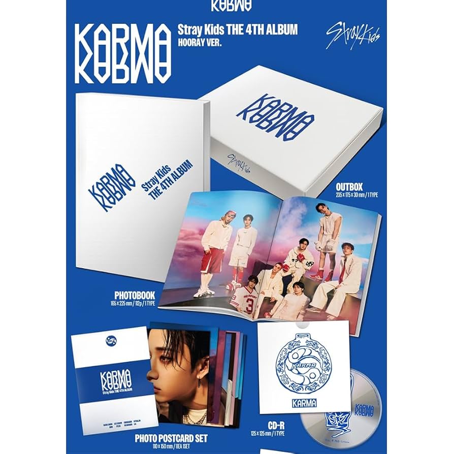 フィリックス　HERA ブラウニーボーイ Apple hooray KARMA Stray Kids THE 4TH ALBUM 