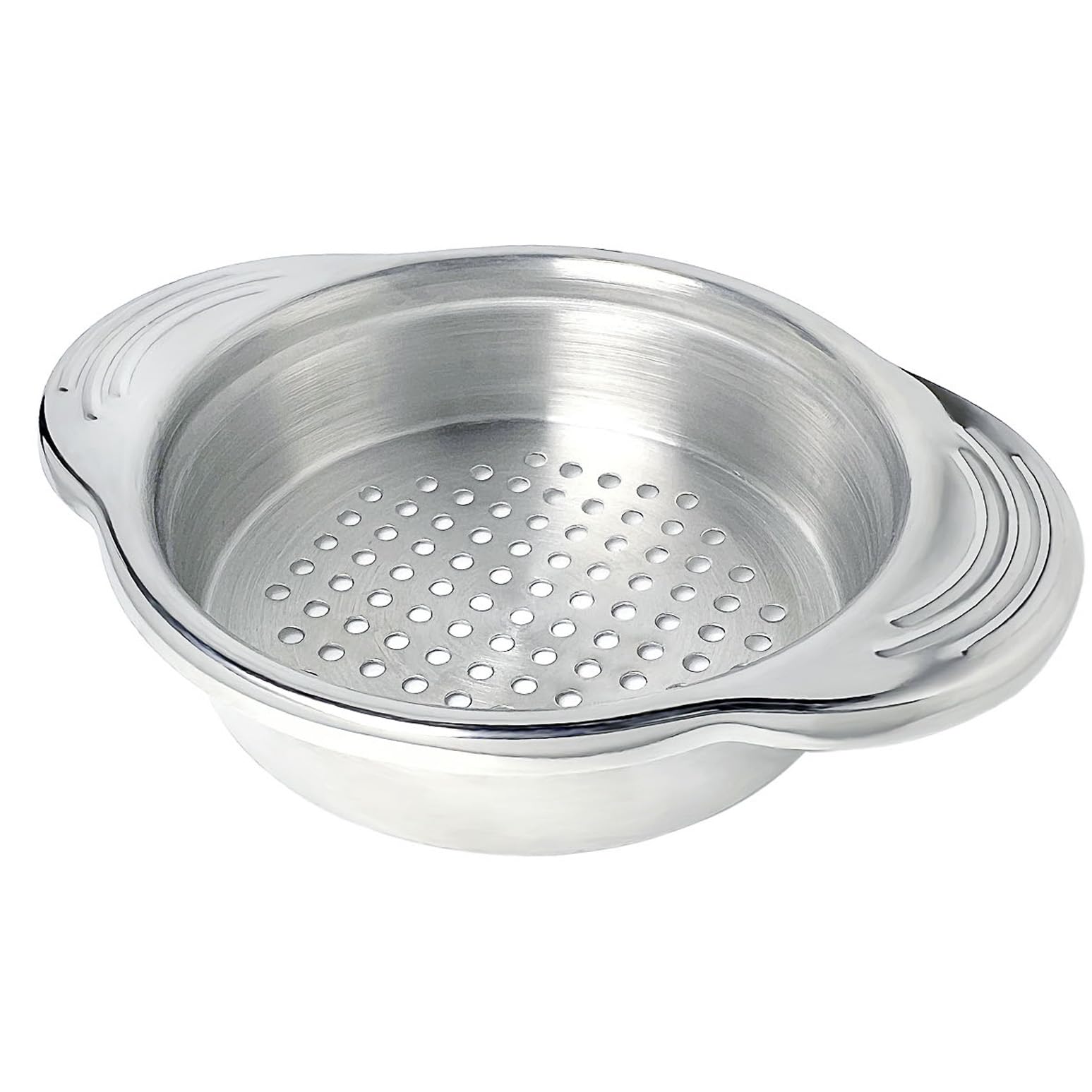 Bilkeru 1 Pcs 4.5 Inch Stainless Steel Tuna Can Strainer Food Tin Strainer Can Press Strainer Oil Drainer Remover Kitchen for Rinsing, Straining and Draining