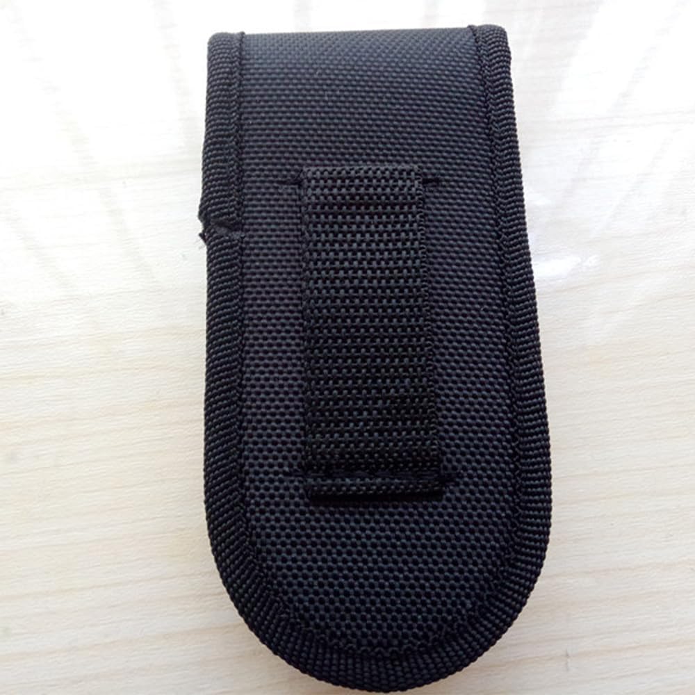 Nylon Pocket Knife Sheath, 5.9'' Multitool Pouch, Folding Knife Belt Sheath with Snap Closure and Horizontal Multitool Case for Outdoor or Daily Use