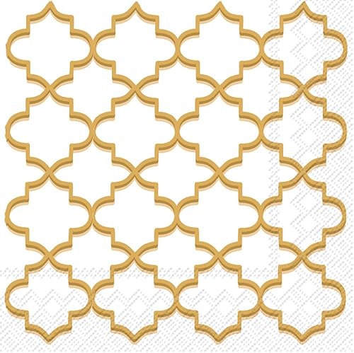 Miniatura 3 de IHR Ideal Home Range - Servilletas desechables de 3 capas de papel para fiestas, 5 x 5 pulgadas, patio, 20 unidades