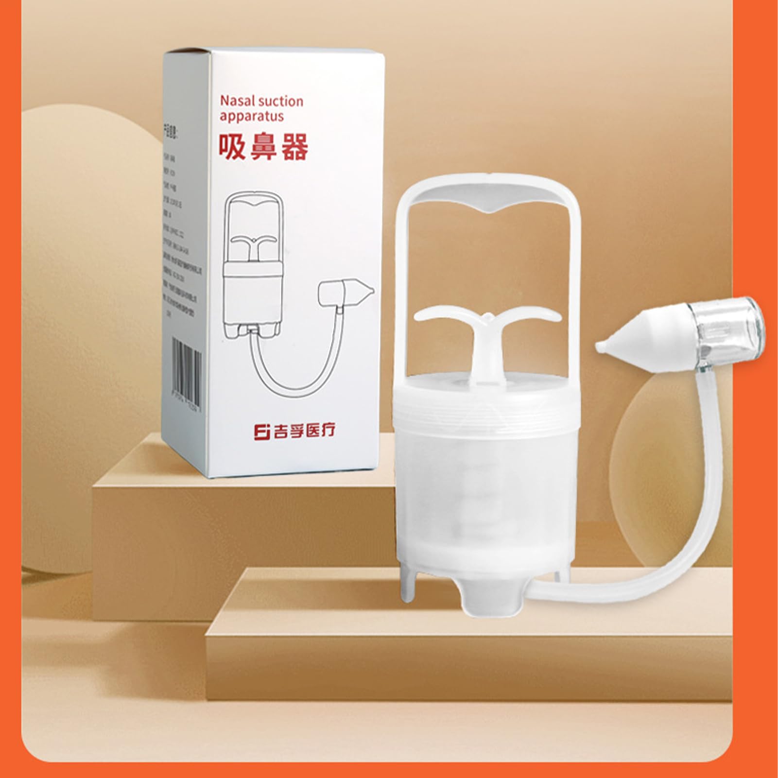 Booger Sucker - Aspirador nasal manual Booger para él, aspirador nasal de