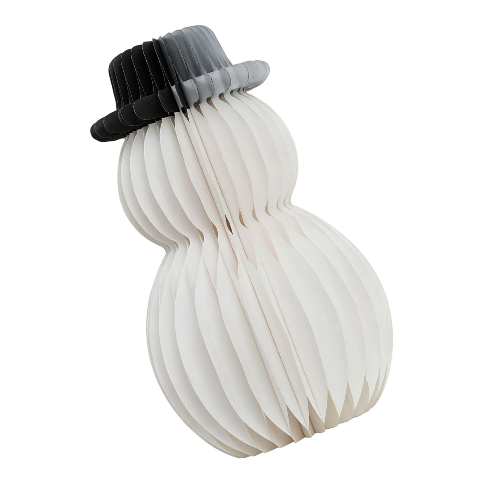 Xjdzineq Sustainable White Snowman Holiday Decors Homes Accent for Fireplaces Mantels Window Decoration Christmas Decoration Honeys Combs Paper