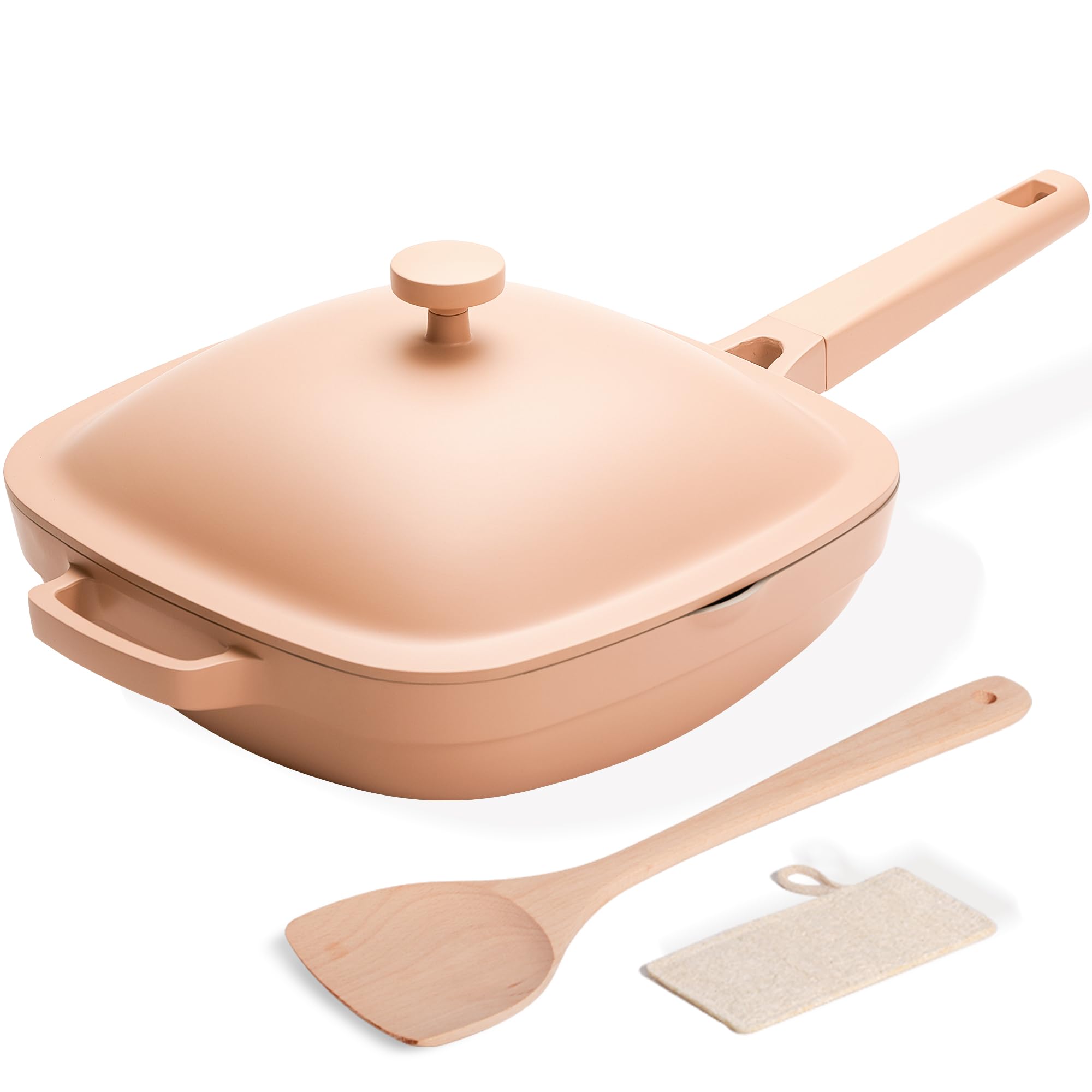 USELUCK Ceramic Nonstick Fry Pan Set