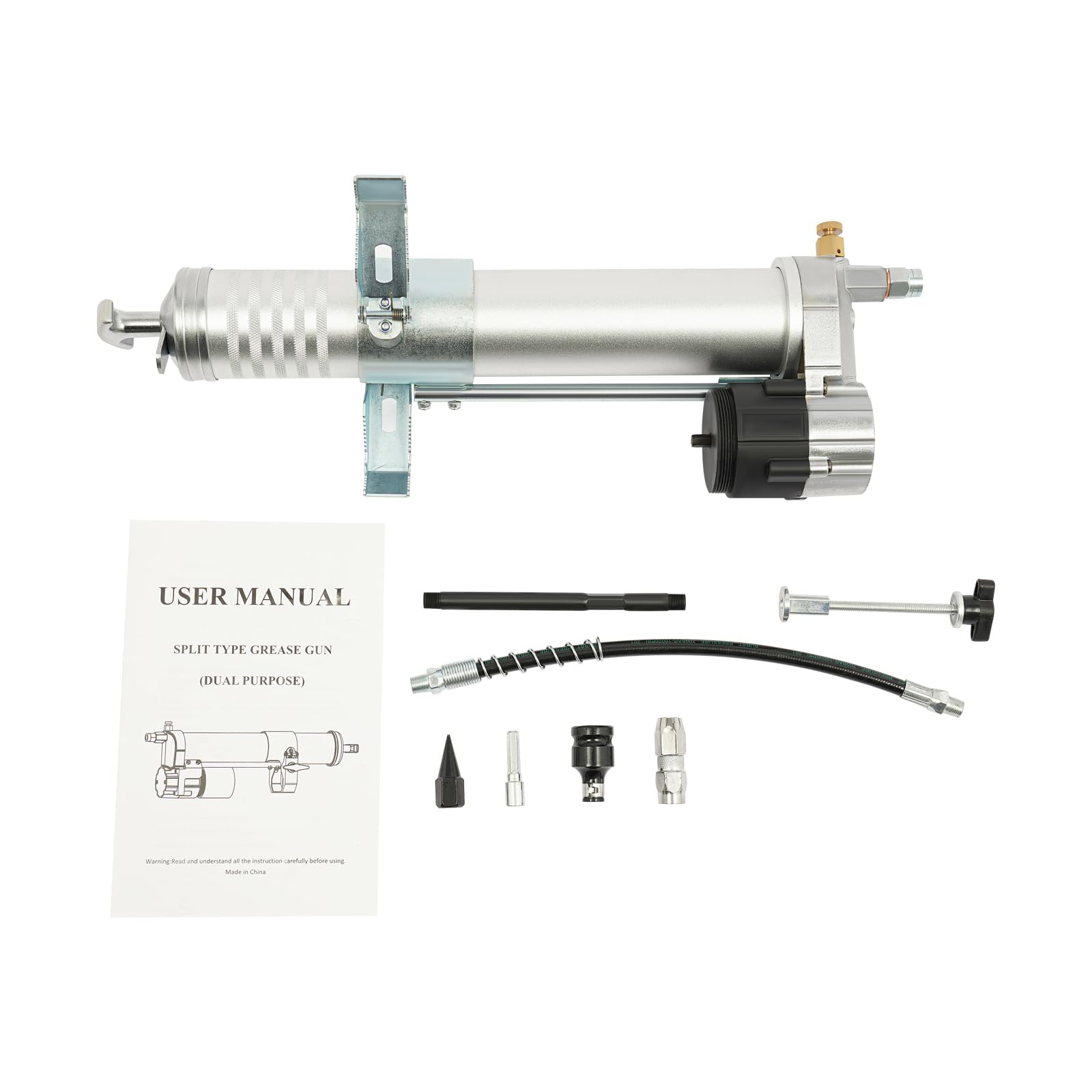 Adapter do wiertarki do smarowania, 600 cc, 10 000 psi, wysokociśnieniowy pistolet smarujący, nasadka do wiertarko-wkrętarki akumulatorowej i wkrętarki udarowej, uniwersalne narzędzie do