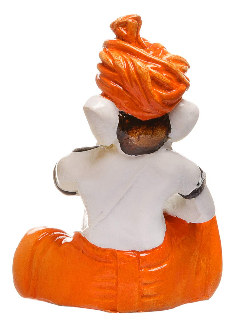 Karigaari Polyresine Ganesha with Lazim - Image 5 thumbnail