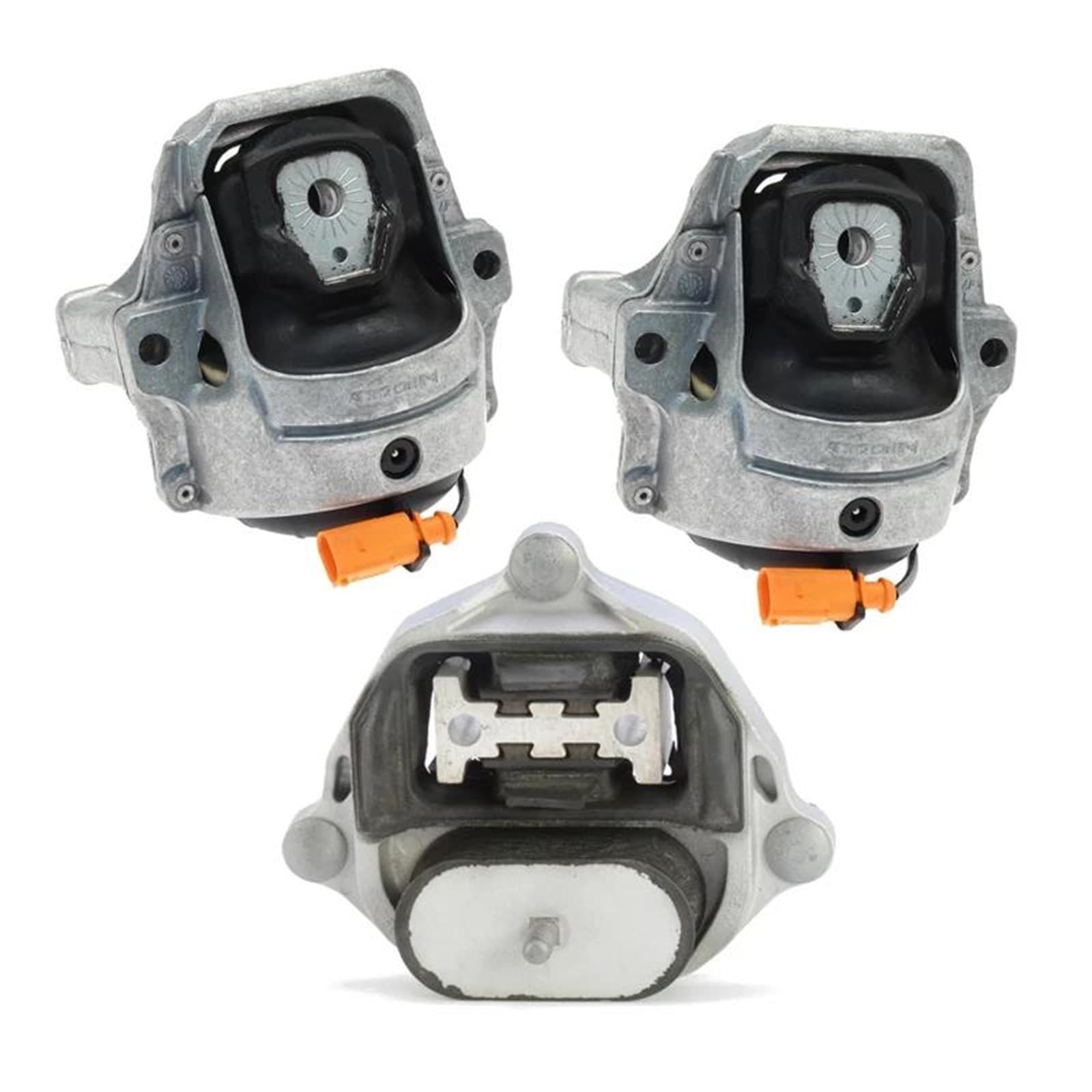 Slimes One Color 3Pcs Motor & Trans Mount For A4 A5 Rs5 Sq5 Q5 2010-2018 8R0199381c 8R0199381e 8K0399151db Sturdy Mounting