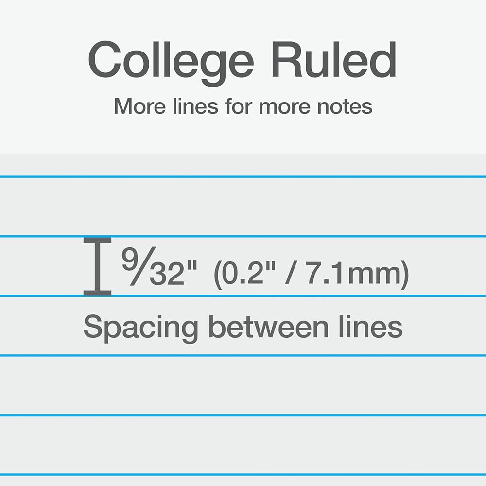 Amazon.com : Oxford Two Subject Notebooks College Ruled