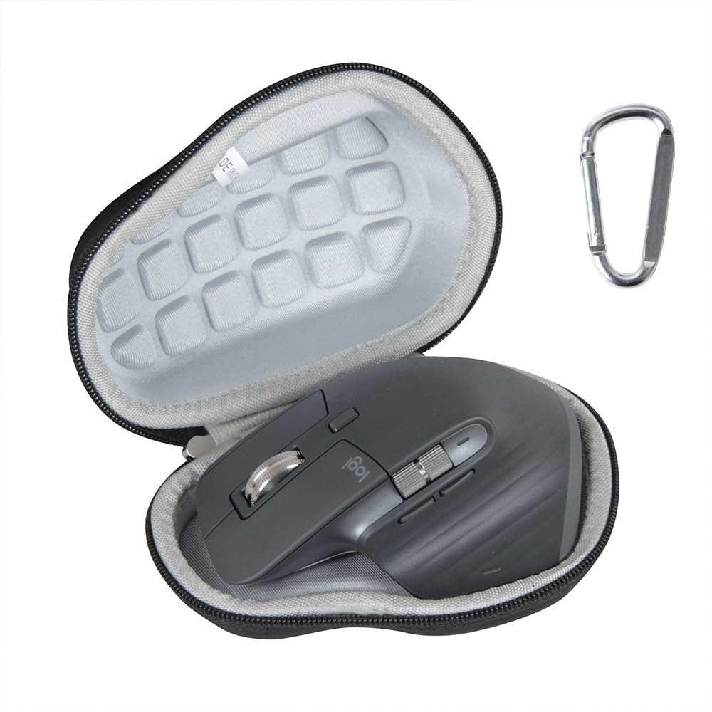 Anleo Travel Hard Case for Logitech MX Master 4 / Logitech MX Master 3S / 3 Wireless Mouse (Black)-picture-14