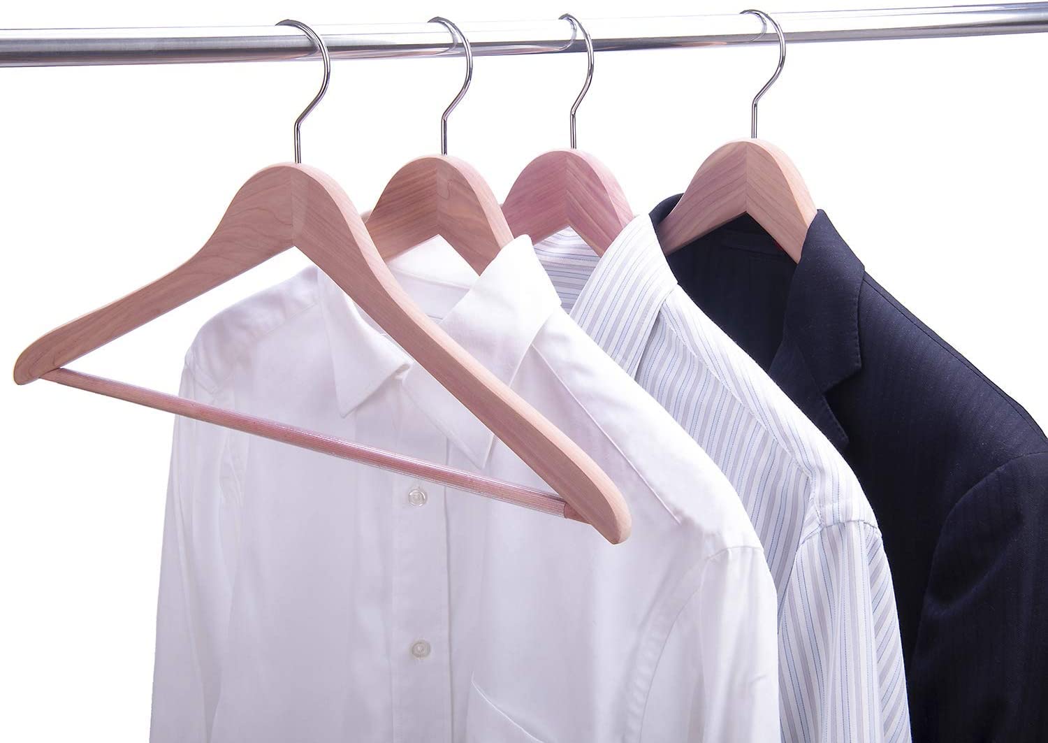 Amazon.co.jp: プレミアムアロマアメリカンレッドシダーハンガー10個