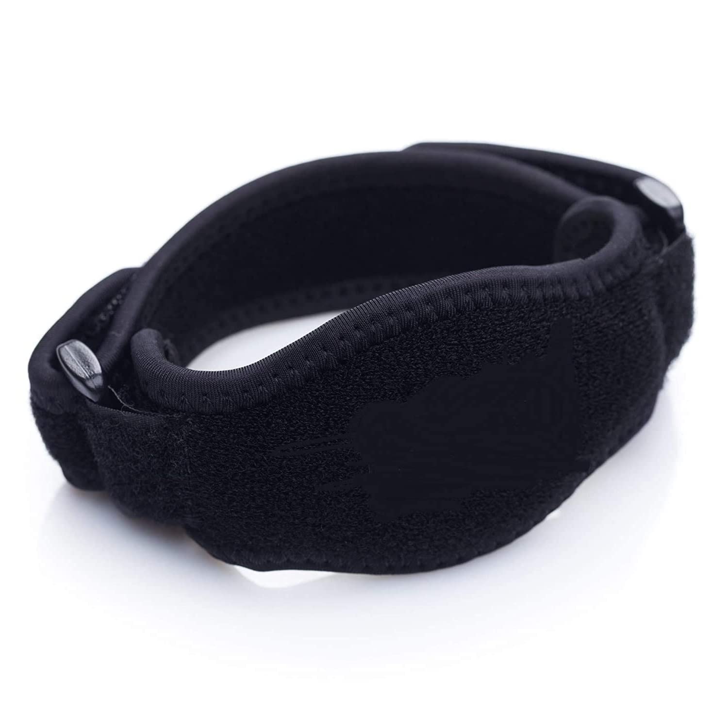 DIALDRCARE Neoprene Elbow Brace For Tendonitis Pain Relief, Forearm Pain, Physical Therapy-Adjustable Elbow Strap Support With Compression Pad (Black) (1)