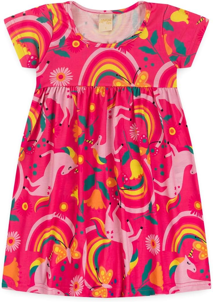 Vestido Infantil Menina de Unicórnio em promoção! Veja a oferta e mais achadinhos de Meninas Hoje é o melhor dia para comprar Vestido Infantil Menina de Unicórnio com aquele preço maroto! Promoção! Aproveite a oferta!