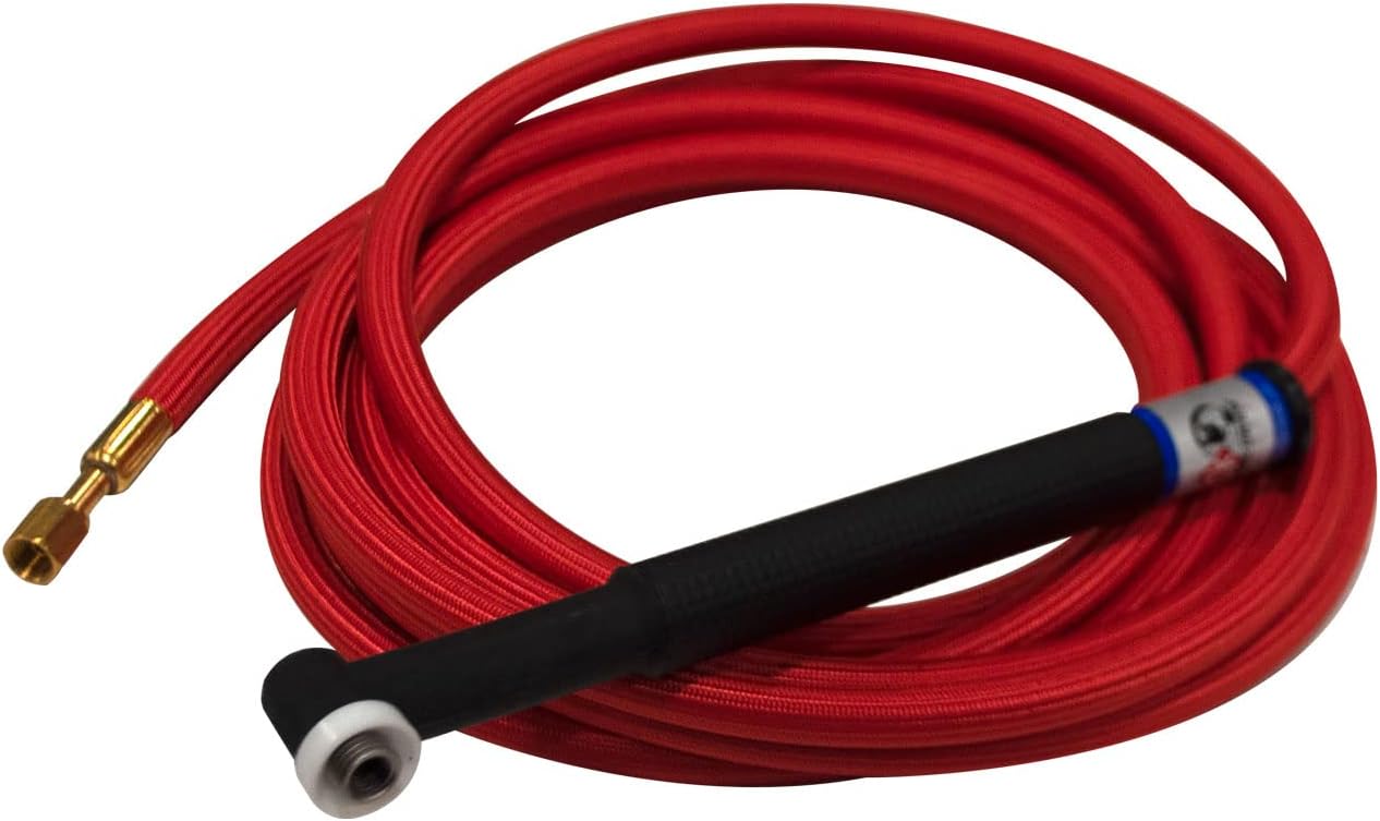CK24 Air Cooled TIG Torch Kit, Flex, 90A, 12.5', 1-Pc, Super-Flex, CK24-12-RSF FX