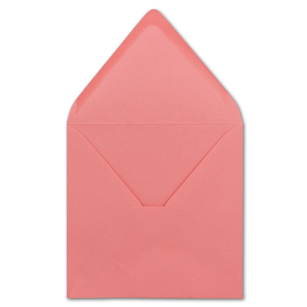 Glüxx-Agent - 500 buste per lettere, quadrate, 14 x 14 cm, con chiusura a umido, ideali per Natale, matrimoni e inviti, colore: rosa