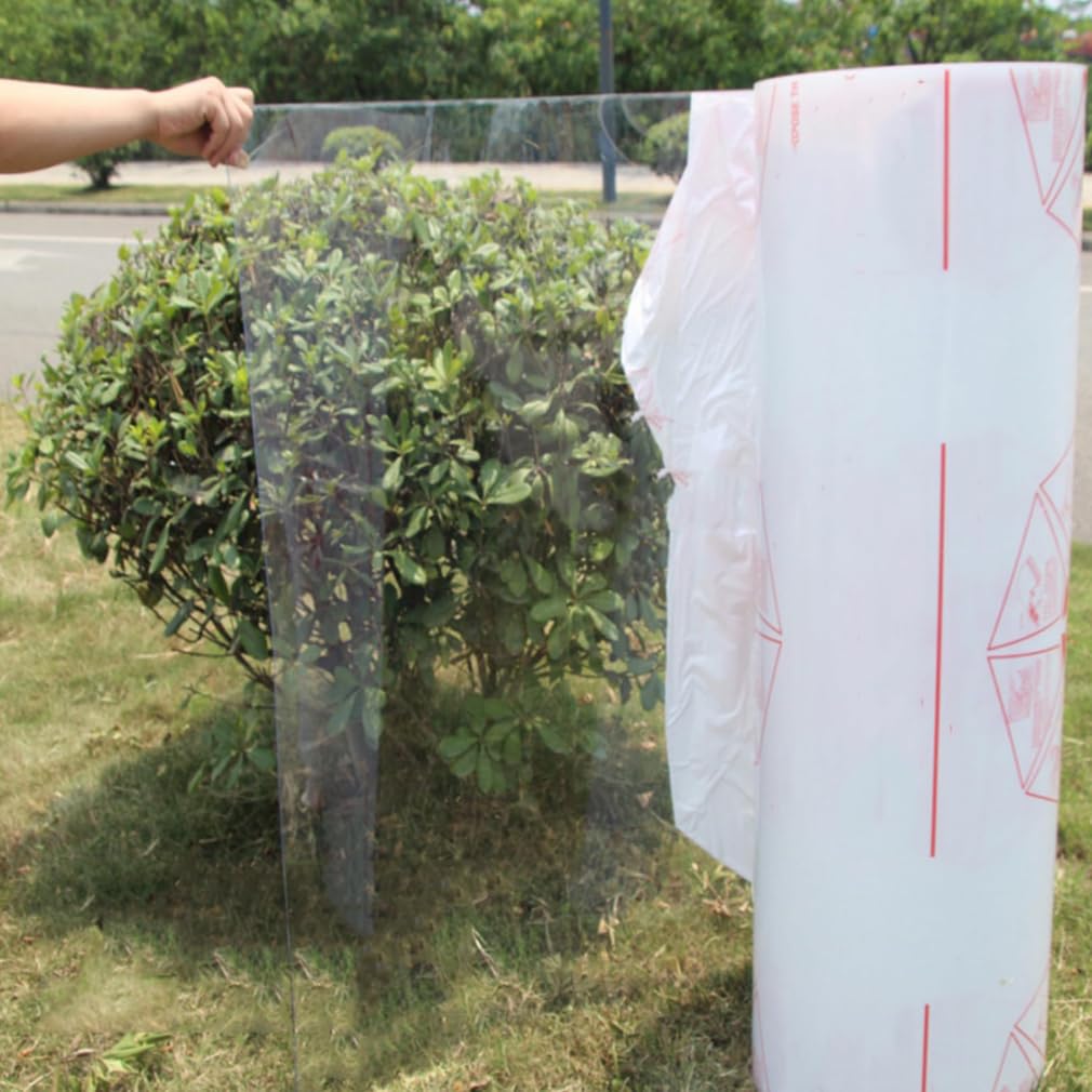 Lastra di Copertura in policarbonato Trasparente - Pannello Acrilico per Illuminazione Diurna per Serre, capannoni, carport e canili - Soluzione di Copertura de,0.5m x 7m