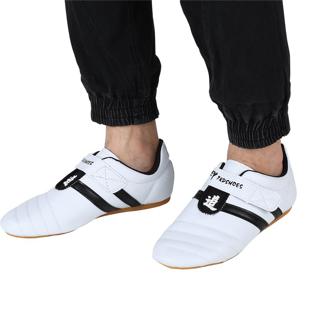 Zapatillas de Taekwondo, Zapatillas de Entrenamiento de Artes Marciales Zapatillas de Boxeo Karate Kung Fu Tai Chi de Deporte para Hombres Mujeres Niños