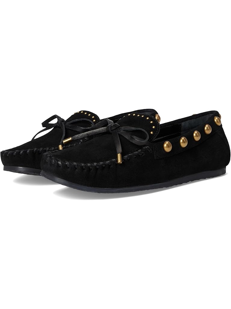 Black Vince Camuto Sennett Studded Mocassin