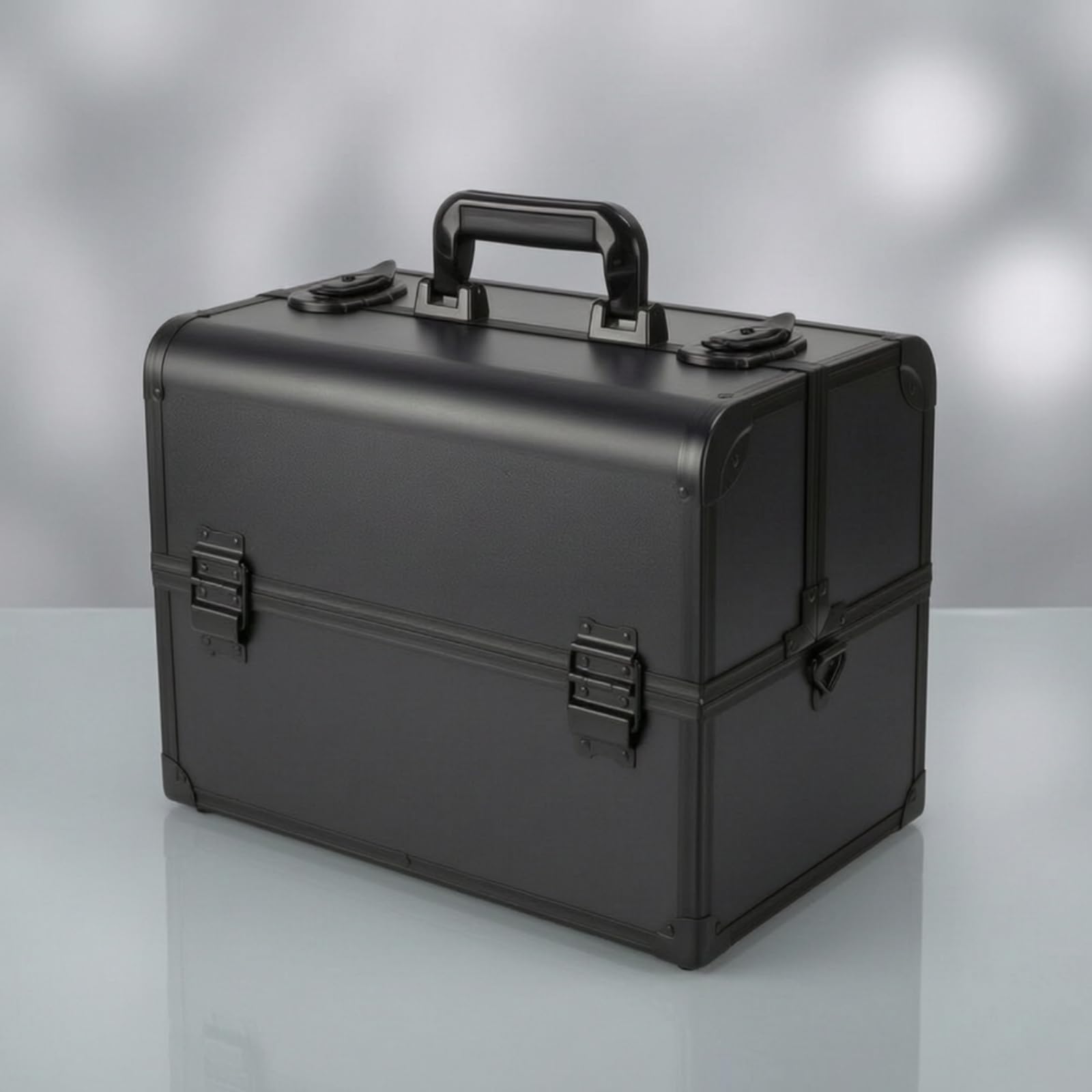 predolo Valigetta Trucco Rigida Portatile Beauty Case con Scomparti da Organizzatore per Estetiste,