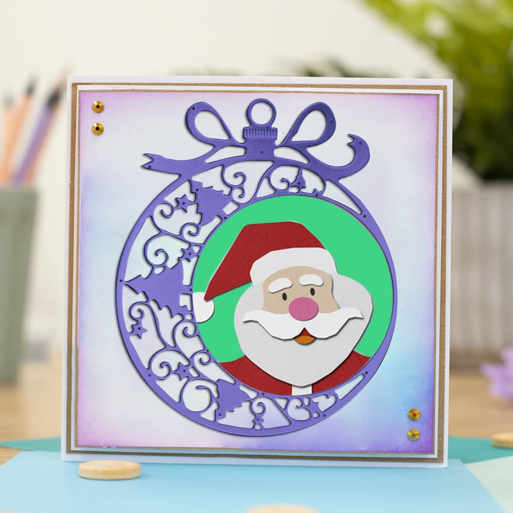 Amazon.co.jp: AIFUDA カード作成用ダイカット 3個 クリスマス