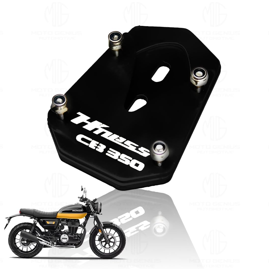 MOTO GENIUS Side Stand Extender for Honda Hnees CB 350 | Heavy Duty Parking Support and Stability Enhancer-picture-18