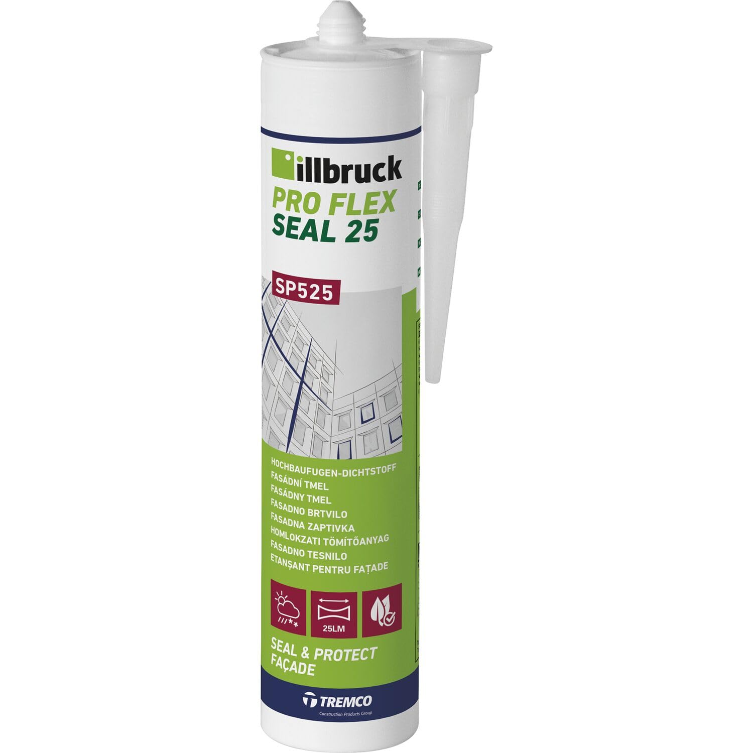 Format 4014431600193 – SP525 dichtstoff betongr.310ml illbruck