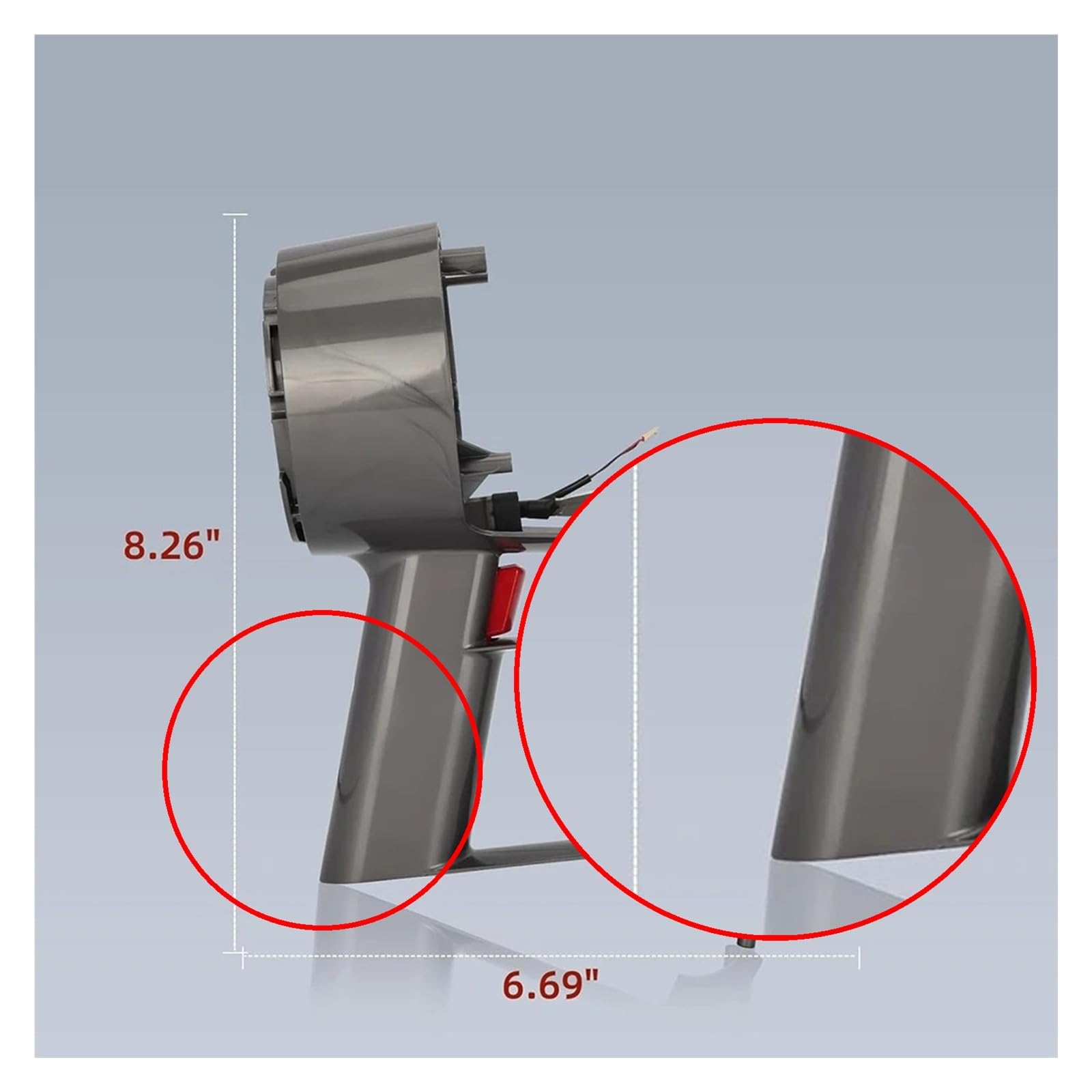 Guscio For Impugnatura Sottovuoto, Compatibile Con Dyson, V11 SV14 Animal