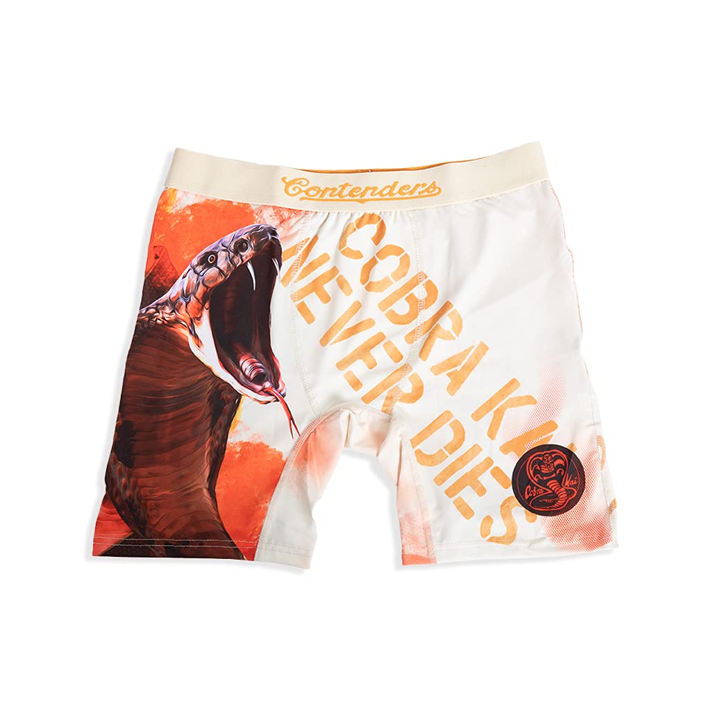 Contenders x Cobra Kai - Ultra-Soft Stretch Fit – No Ride-Ups Underwear for Men – For All-Day Wear