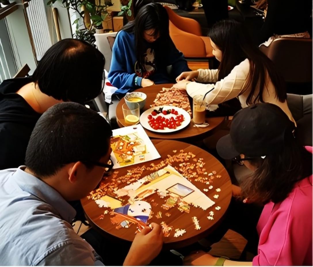 Puzzle da 5000 pezzi Leopardi per adulti: sfida mentale e regalo di amicizia per il tempo libero, intrattenimento, decorazione per feste 14 anni+