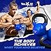 Yes4All 5 lb Kettlebell Weight Vinyl Coated Cast Iron for Dumbbell Weights Exercises, Gym, Fitness, Full Body Workout Equipment Push up, Grip and Strength Training, Blue
