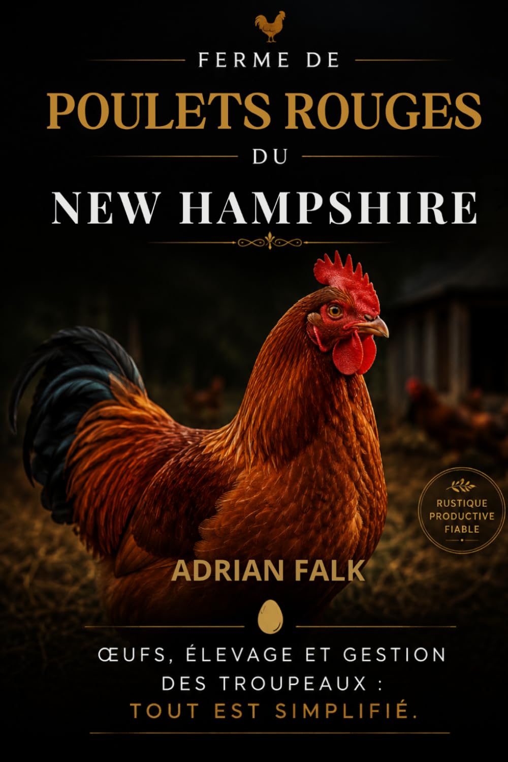 Ferme de poulets rouges du New Hampshire: Œufs, élevage et gestion des troupeaux : tout est simplifié.