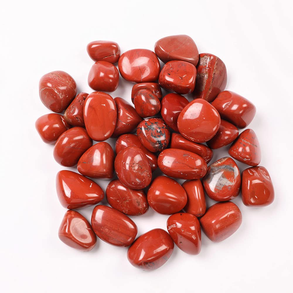 Jaspe Rouge naturel, éliminez la monotonie de votre aquarium avec 100g