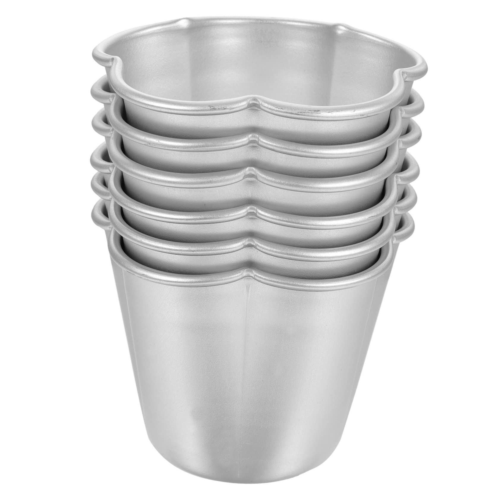 ABOOFAN 18piezas Moldes De Muffins Moldes Multiusos Para Pasteles Tartas Pudines y Gelatinas Aptos Para Altas y Limpieza