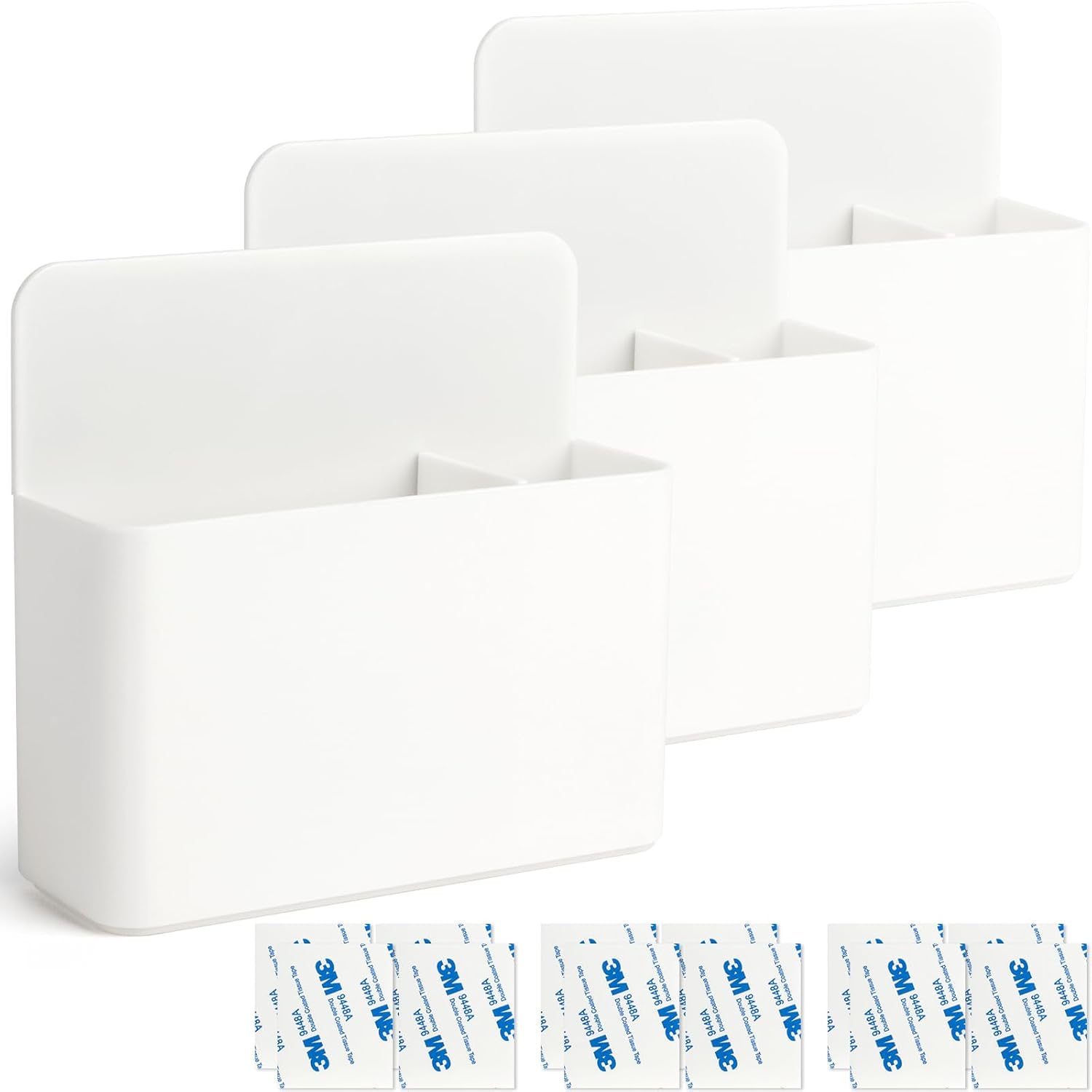 Firstzgel 3 Pack Dry Erase Marker Holder, Wall