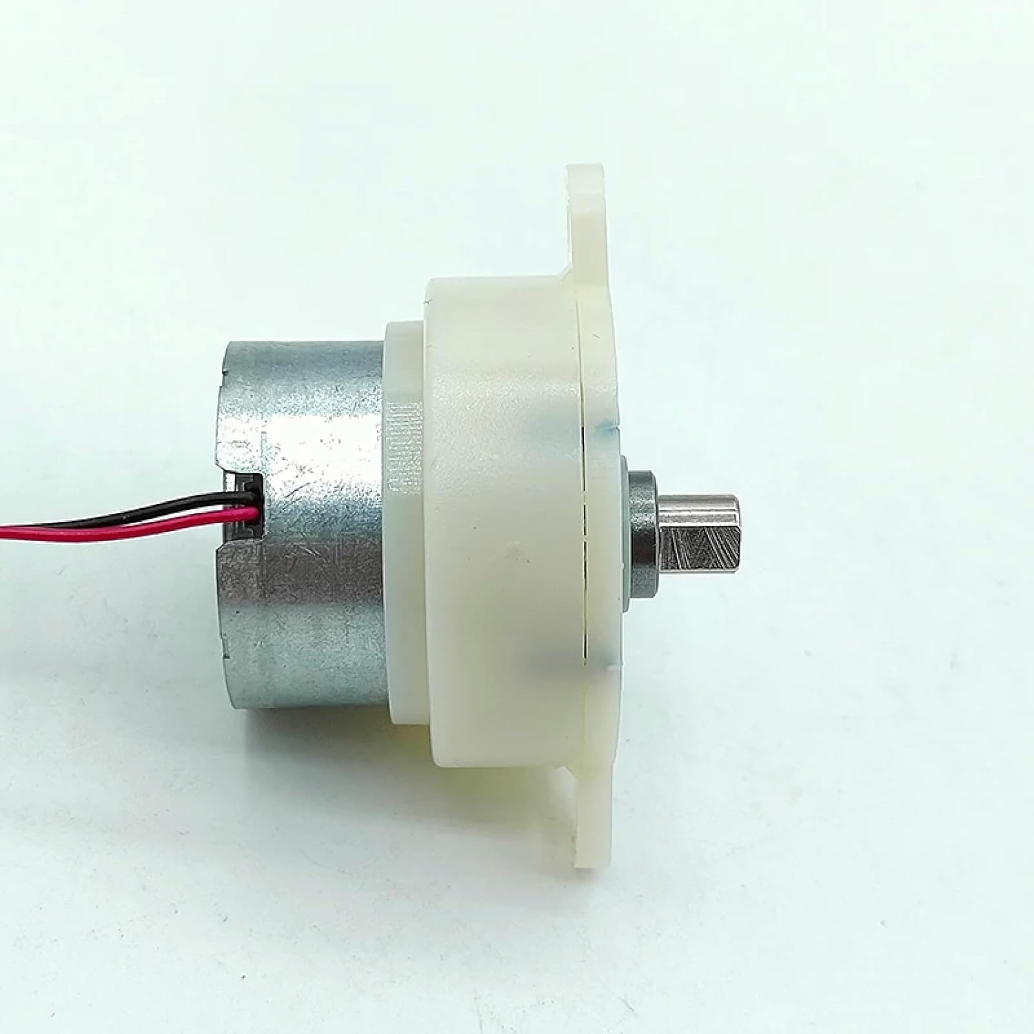 DC 3V-6V Mini 300 Gear Motor, 15RPM Slow Speed, 32mm Plastic Gearbox, Permanent Magnet, for DIY Stage Lights, Toy Models