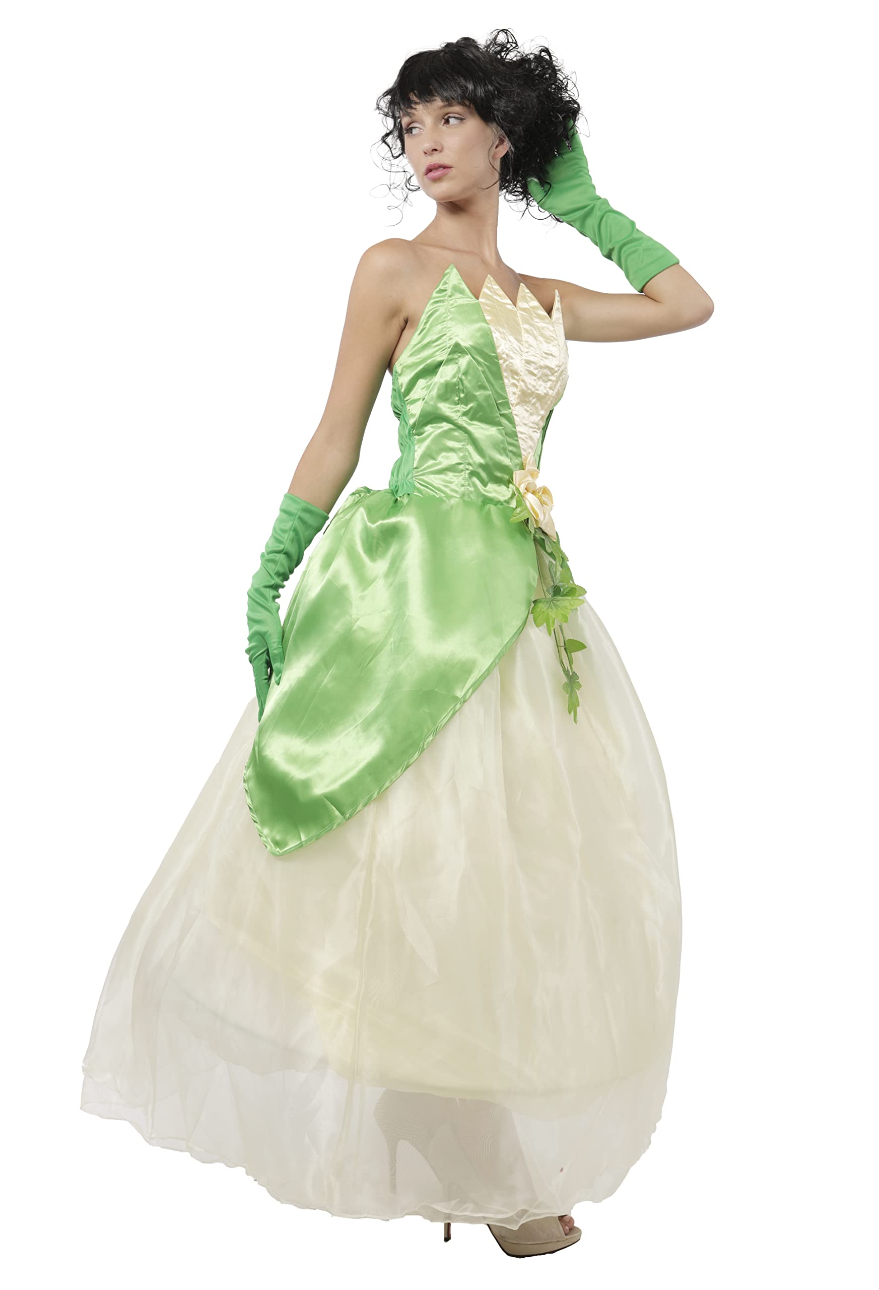 Carnavalife, Disfraz de Princesas, Blancanieves, Aurora, Tiana, Bella, Rapunzel, Vestidos Traje para Fiestas, Carnaval, Halloween, Cumpleaños, Talla S, M, L para Mujer