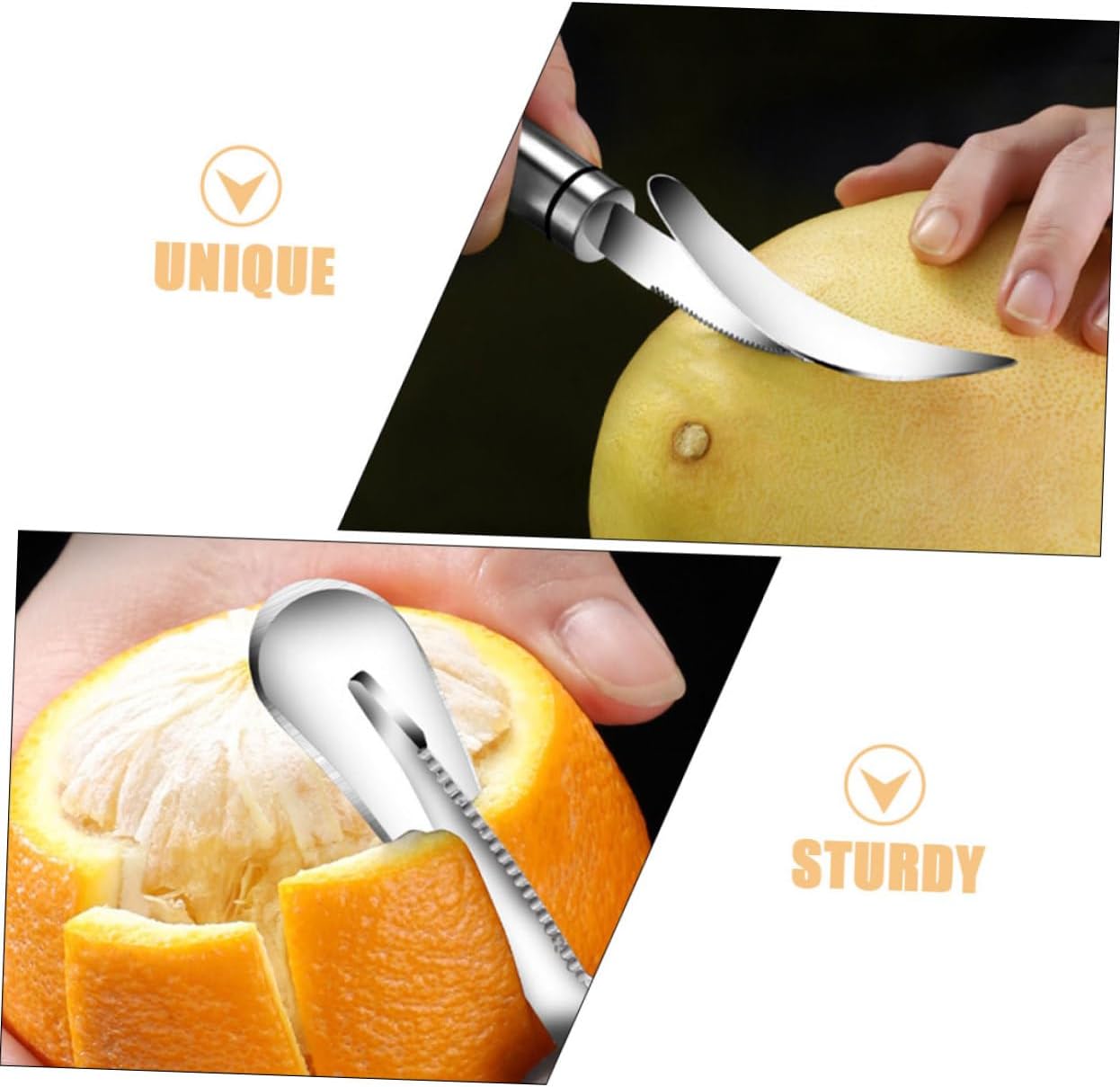 PRETYZOOM 10pcs Citrus Peeler Effortless Orange and Peeling Tool Versatile Kitchen Gadget for Preparation
