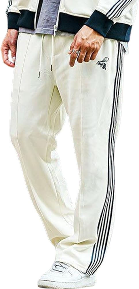 Amazon | [サムディフ] サイドラインジャージパンツ ジャージ 下